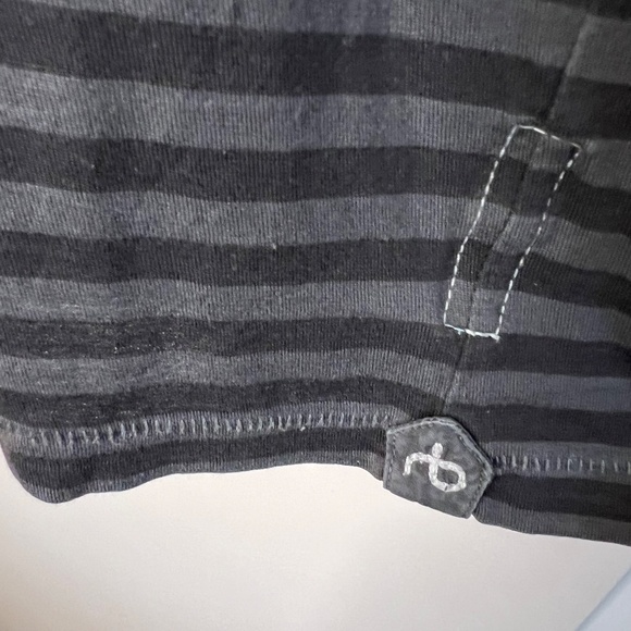 Striped Handmade Rag & Bone Fitted T-Shirt - Picture 4 of 6